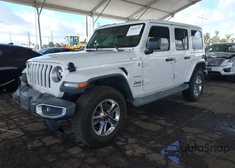 2020 Jeep Wrangler Unlimited North Edition 4X4 z USA, uszkodzony, nr VIN 1C4HJXEN1LW221802